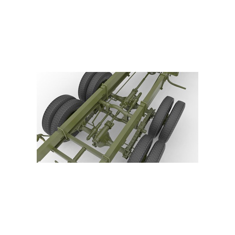 Maquette de Char en plastique GAZ-AAA + Quad M4 Maxim 1/35