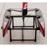 Voilier radiocommandé Mini Catamaran rouge RTS