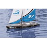 Voilier radiocommandé FOCUS Yacht 1m RTS 2,4GHz Bleu