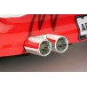 Accessoires pour voiture radiocommandée Sortie Echappe. Double Chromée