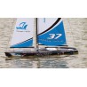 Voilier radiocommandé FOCUS Yacht 1m RTS 2,4GHz Bleu