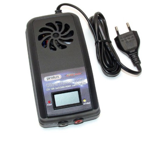 Chargeur pour accu pour appareil radiocommandé ALIMENTATION 12V 10A + LCD Chargeur pour accu pour appareil radiocommandé ALIMENTATION 12V 10A + LCD