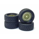 Accessoires pour voiture radiocommandée 4 Roues Piste Cla. Pneus A1/10