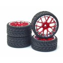 Accessoires pour voiture radiocommandée 4 Roues Piste MB Pneus A1/10