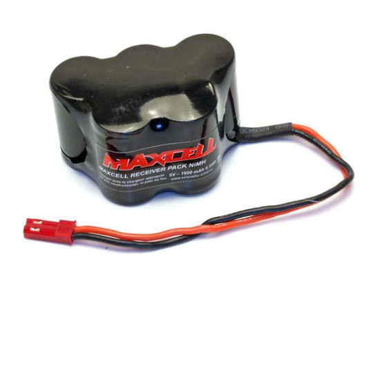 Accu NiMH pour appareil radiocommandé PACK Rx 6V 1600mA BEC Accu NiMH pour appareil radiocommandé PACK Rx 6V 1600mA BEC