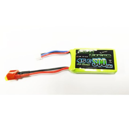 Accu LIPO pour appareil radiocommandé Accu LiPo Black Lithium 500mAh 45C 2S Accu LIPO pour appareil radiocommandé Accu LiPo Black Lithium 500mAh 45C 2S