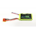 Accu LIPO pour appareil radiocommandé Accu LiPo Black Lithium 800mAh 45C 2S Accu LIPO pour appareil radiocommandé Accu LiPo Black Lithium 800mAh 45C 2S