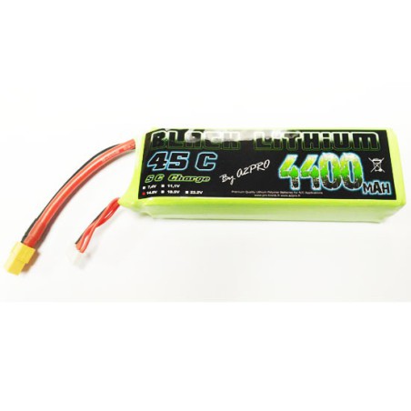 Accu LIPO pour appareil radiocommandé Accu LiPo Black Lithium 4400mAh 45C 4S Accu LIPO pour appareil radiocommandé Accu LiPo Black Lithium 4400mAh 45C 4S
