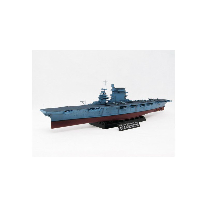 Maquette de Bateau en plastique US LEXINGTON CV-2