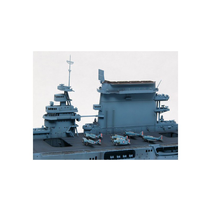 Maquette de Bateau en plastique US LEXINGTON CV-2