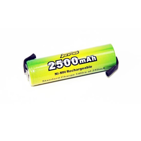 Accu NiMH pour appareil radiocommandé AP AA-2500 c.à.s Accu NiMH pour appareil radiocommandé AP AA-2500 c.à.s