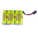 Accu NiMH pour appareil radiocommandé PACK Rx S 6.0V/AP-2500AA FUTABA Accu NiMH pour appareil radiocommandé PACK Rx S 6.0V/AP-2500AA FUTABA