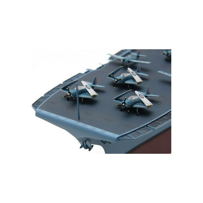 Maquette de Bateau en plastique US LEXINGTON CV-2