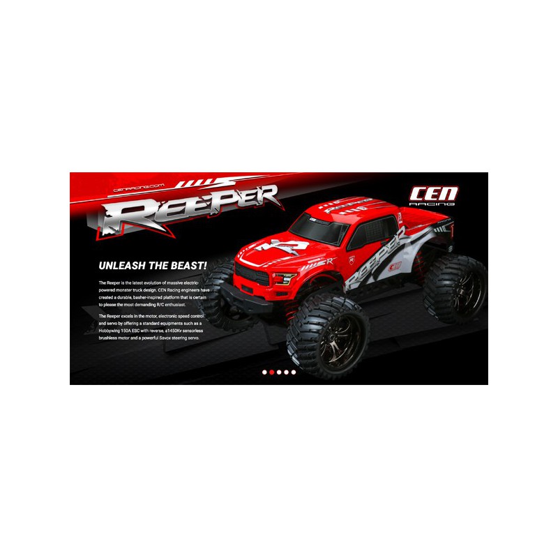 Voiture électrique radiocommandée Combo REEPER / LIPO 60C
