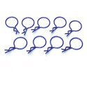 Accessoires pour voiture radiocommandée 10 Grands Clips Bleu Accessoires pour voiture radiocommandée 10 Grands Clips Bleu