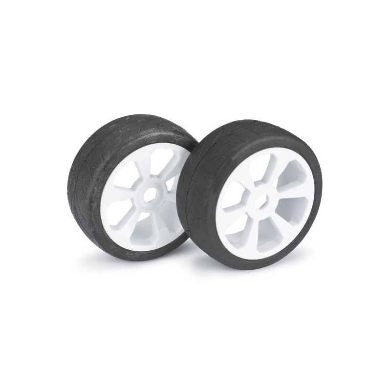Accessoires pour voiture radiocommandée Paire roues piste Buggy 1/8
