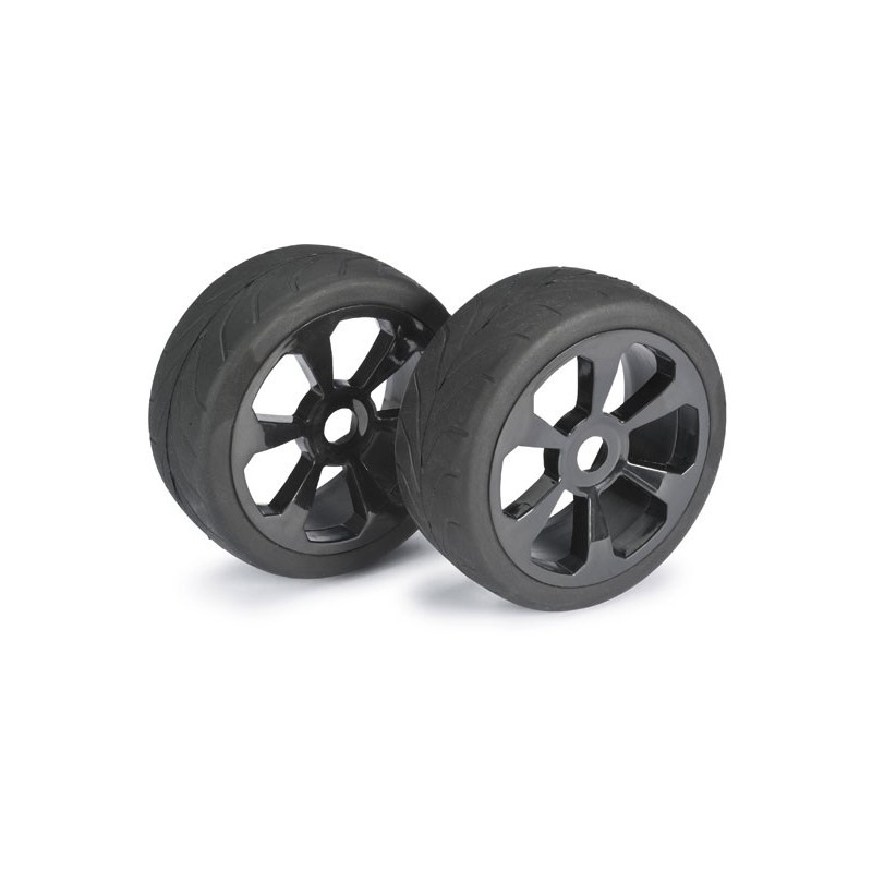 Accessoires pour voiture radiocommandée Paire roues piste Buggy 1/8