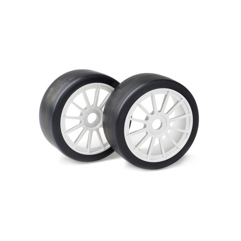 Accessoires pour voiture radiocommandée Roues racing Rally Slick 1/8