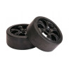 Accessoires pour voiture radiocommandée Paire roues Racing Rally 1/8