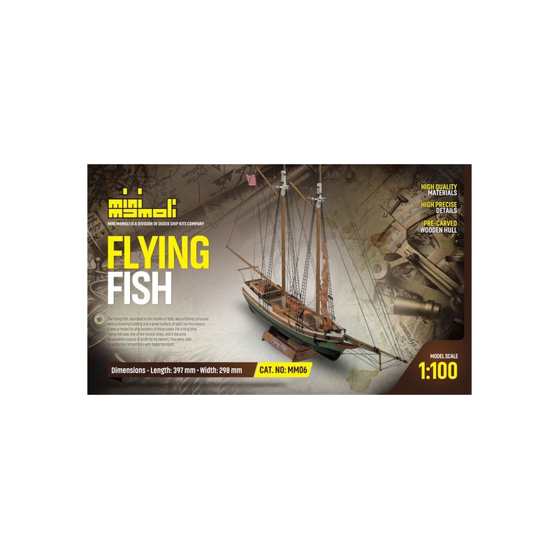 Bateau statique Flying Fish