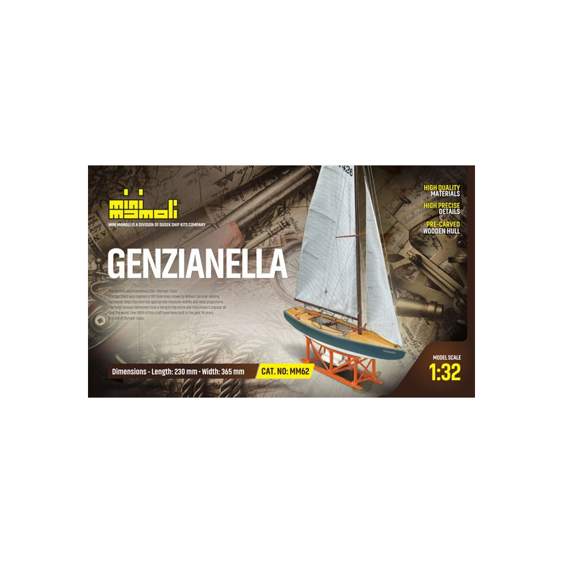 Bateau statique Star Genzianella