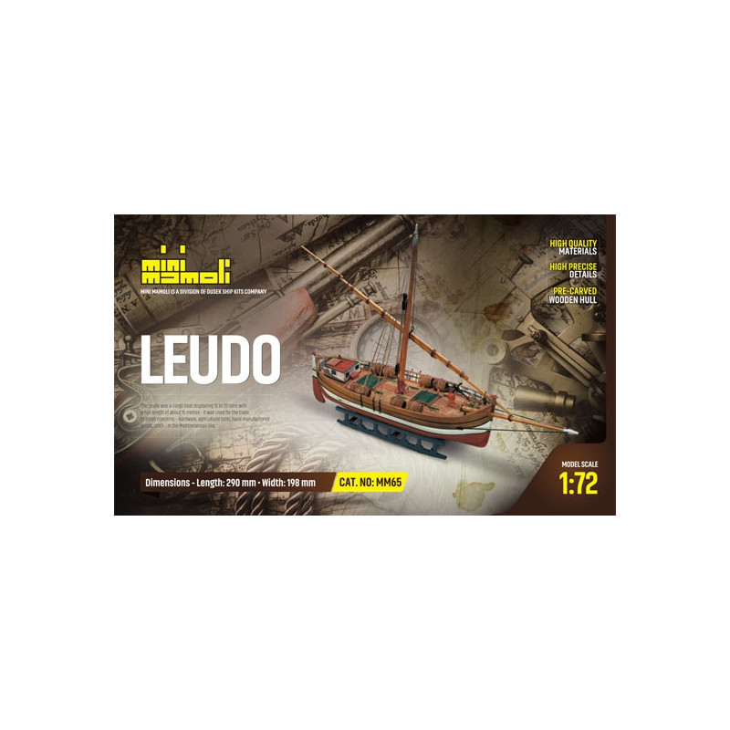Bateau statique Il Leudo