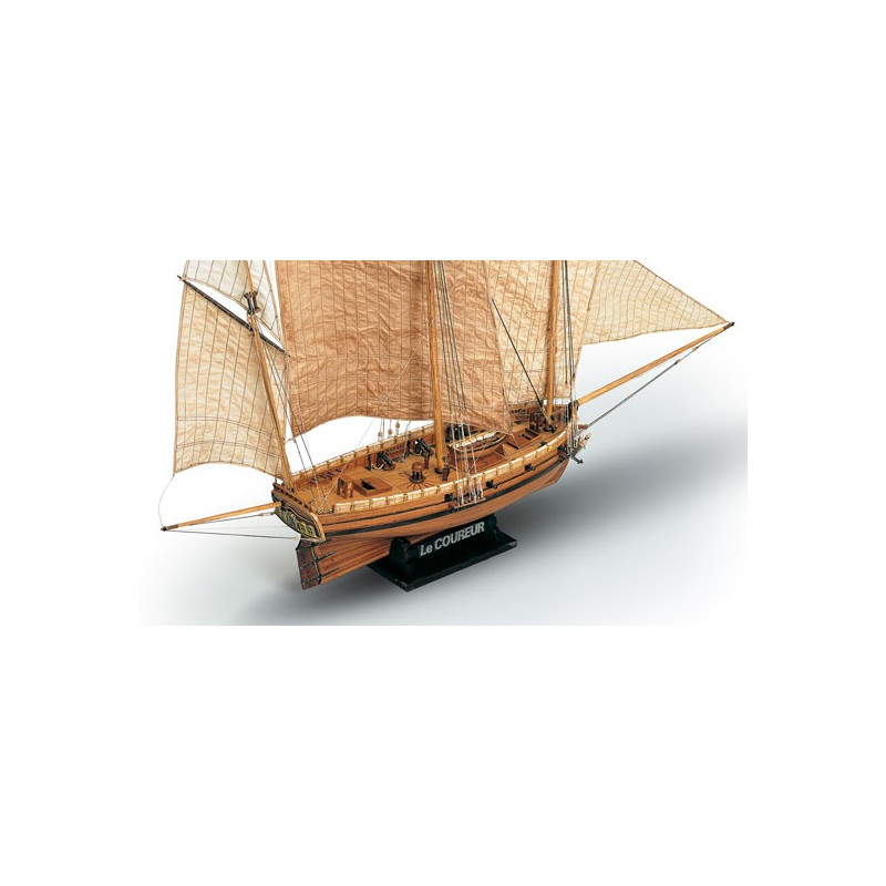 Bateau statique Le Coureur