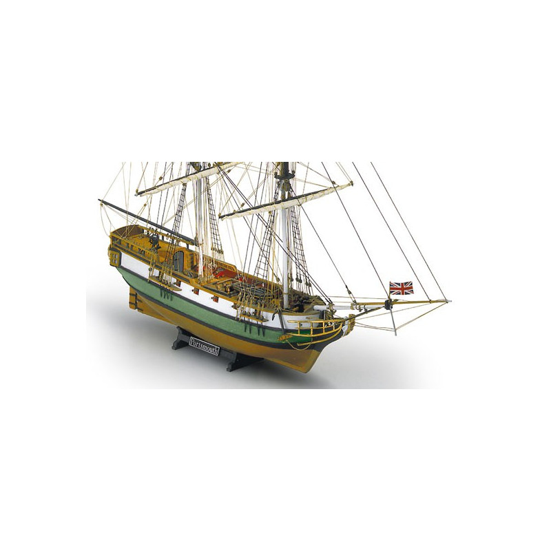 Bateau statique Portsmouth 1/64