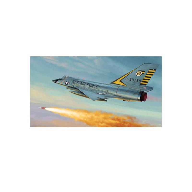 Maquette d'avion en plastique F-106A DELTA DART