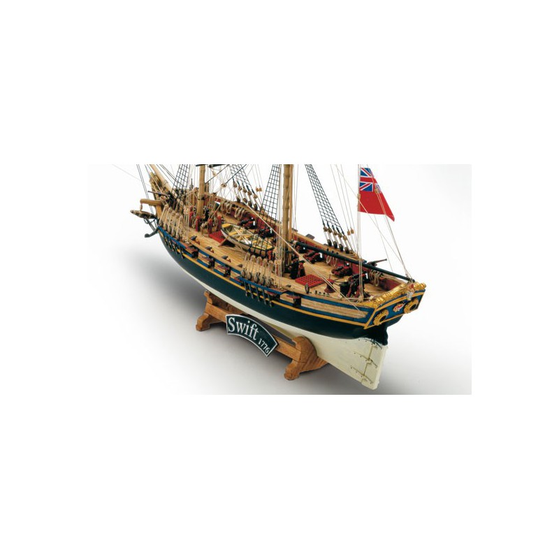 Bateau statique H.M.S. SWIFT 1/70