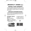 Moteur électrique radiocommandé CT400 RACE CAGE TOURNANTE Moteur électrique radiocommandé CT400 RACE CAGE TOURNANTE
