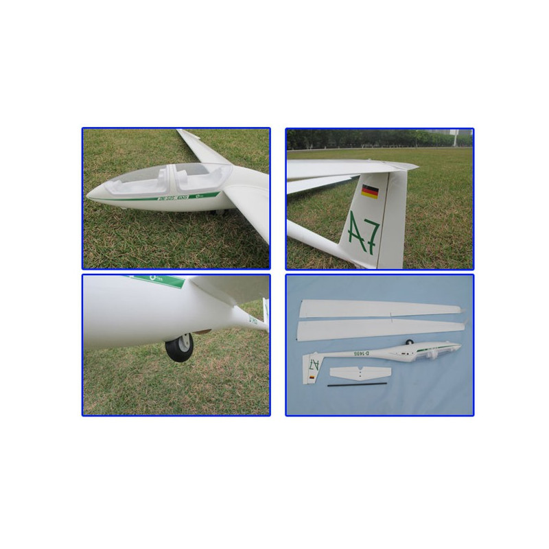 Planeur radiocommandé DG505 ARF EP 2600 mm