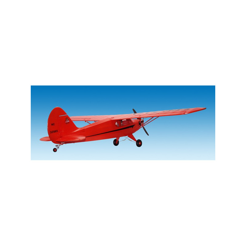 Avions électrique radiocommandé COMBO PIPER J5 RTF + MHD4S