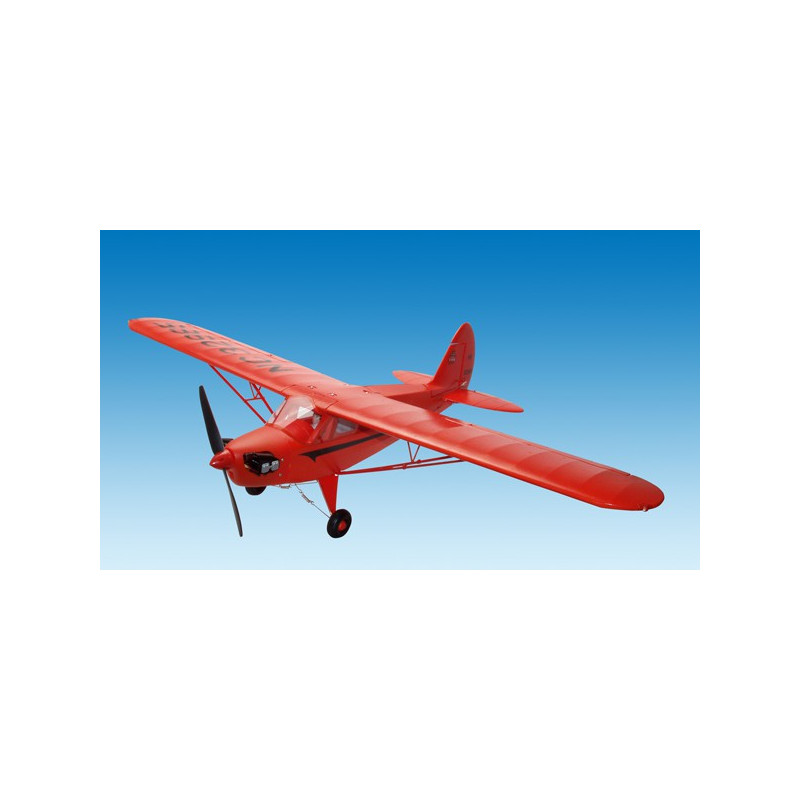 Avions électrique radiocommandé COMBO PIPER J5 RTF + MHD4S