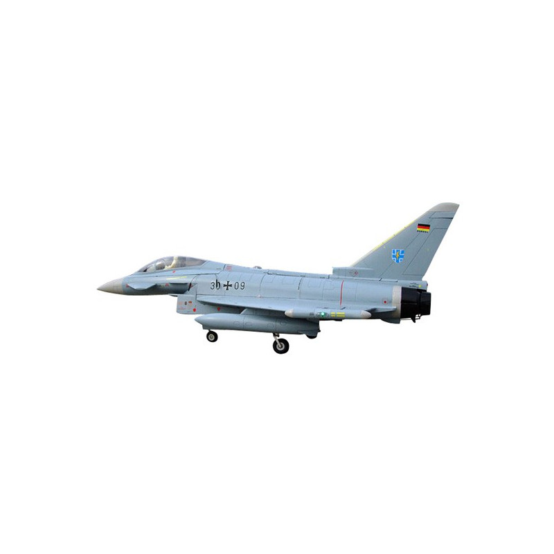 Avions électrique radiocommandé EUROFIGHTER ARF PousséeV.360°