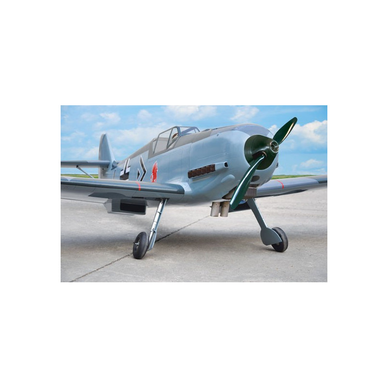 Avion thermique radiocommandé Messers. BF109E-3 50-55cc ARF
