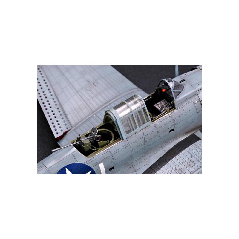 Maquette d'avion en plastique SBD-1/2 "DAUNTLESS"