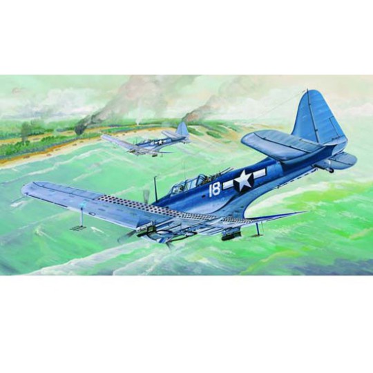 Maquette d'avion en plastique SBD-5/A-24B "DAUNTLESS" Maquette d'avion en plastique SBD-5/A-24B "DAUNTLESS"