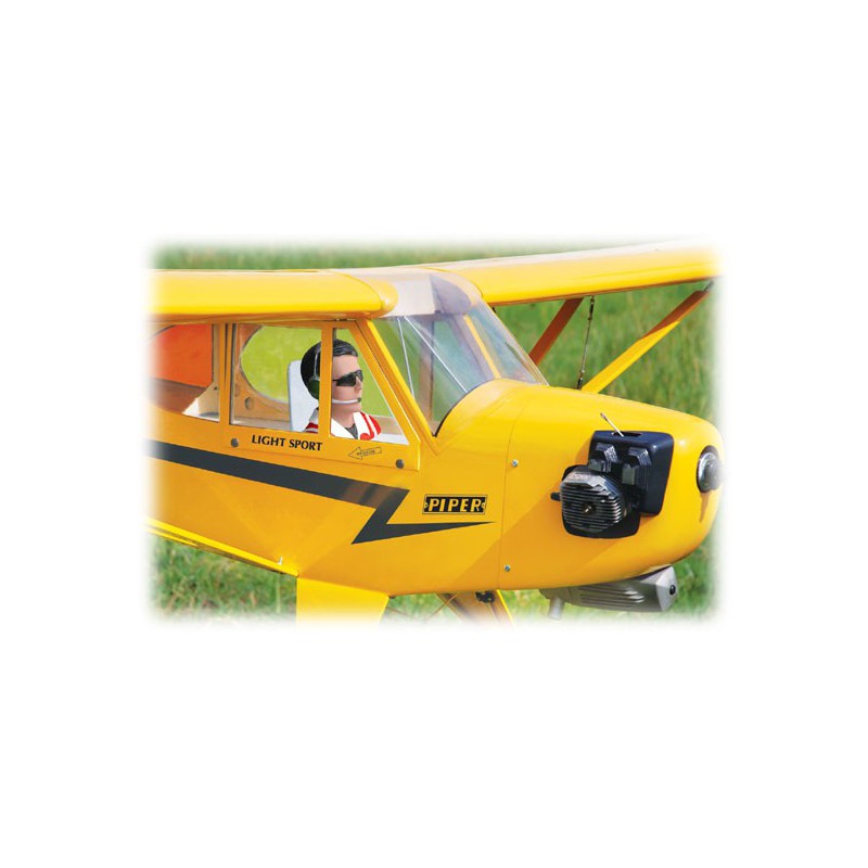 Avion thermique radiocommandé Piper Cub 120/20cc GP ARF