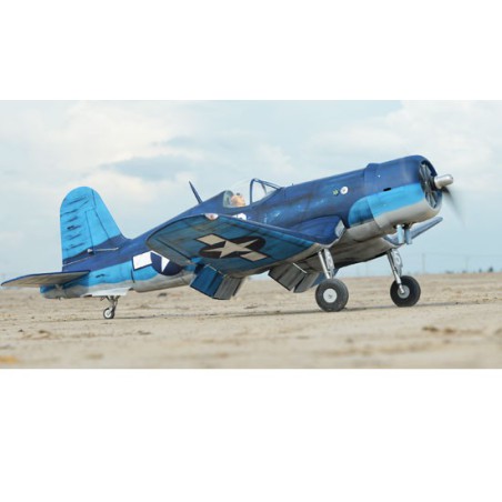 Avion thermique radiocommandé Corsair 50-60cc ARF + TR Avion thermique radiocommandé Corsair 50-60cc ARF + TR