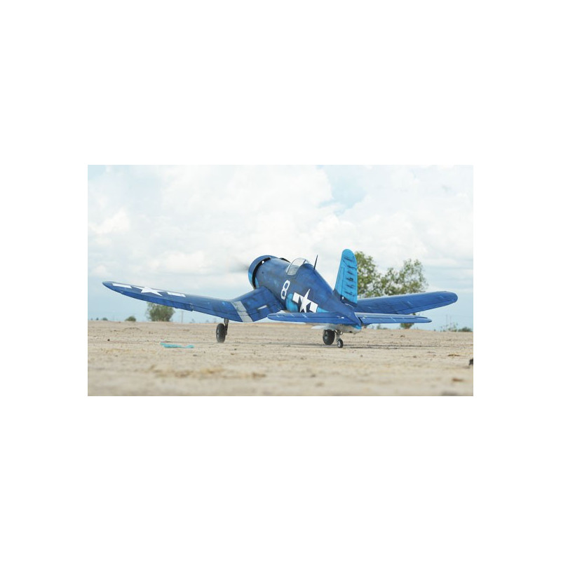 Avion thermique radiocommandé Corsair 50-60cc ARF + TR