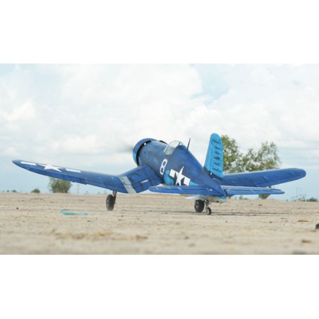 Avion thermique radiocommandé Corsair 50-60cc ARF + TR Avion thermique radiocommandé Corsair 50-60cc ARF + TR