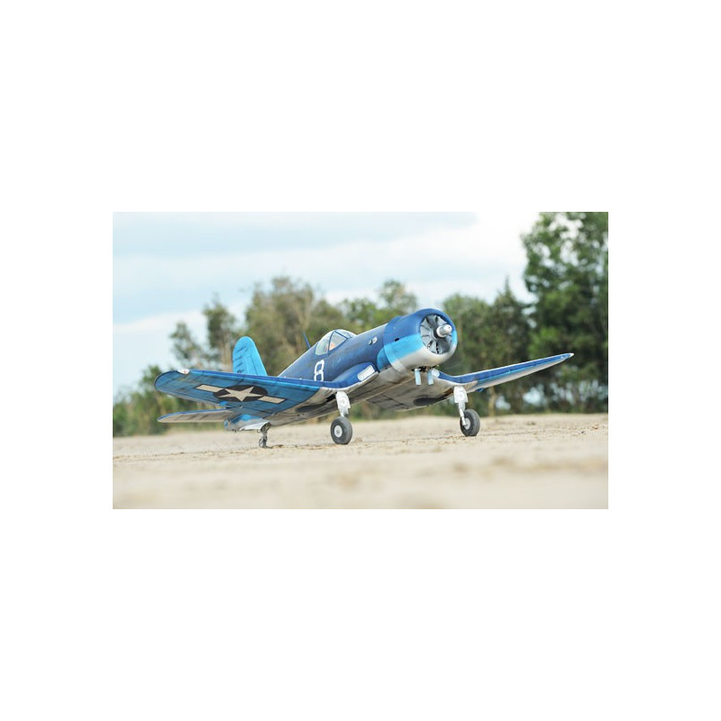 Avion thermique radiocommandé Corsair 50-60cc ARF + TR