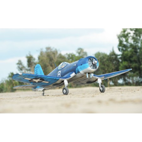 Avion thermique radiocommandé Corsair 50-60cc ARF + TR Avion thermique radiocommandé Corsair 50-60cc ARF + TR