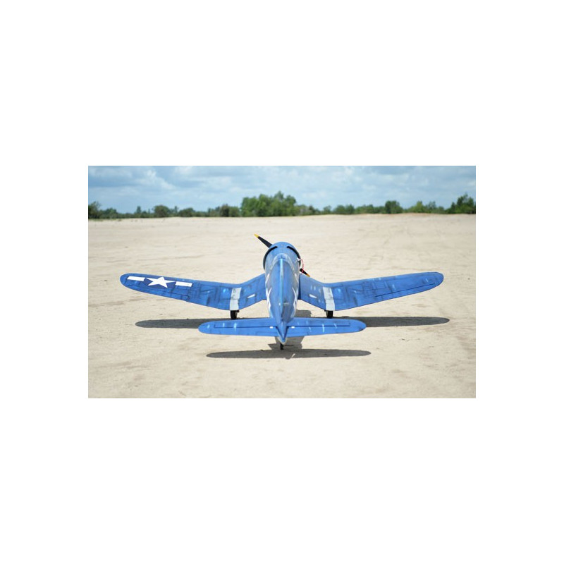 Avion thermique radiocommandé Corsair 50-60cc ARF + TR