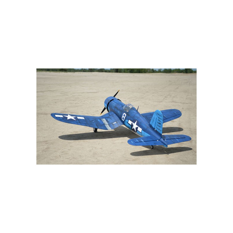 Avion thermique radiocommandé Corsair 50-60cc ARF + TR