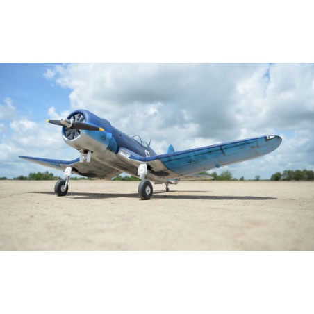 Avion thermique radiocommandé Corsair 50-60cc ARF + TR Avion thermique radiocommandé Corsair 50-60cc ARF + TR