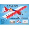 Avions électrique radiocommandé WILD HOTS EP ARF Avions électrique radiocommandé WILD HOTS EP ARF