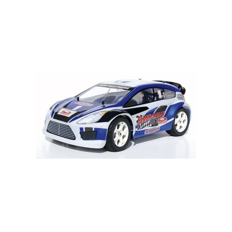 Voiture électrique radiocommandée Flash Rally EP RTR 1/10