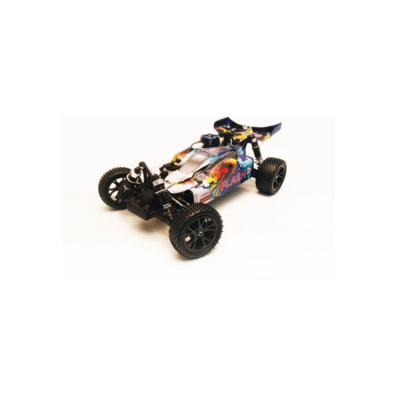 Voiture thermique radiocommandée BUGGY GP BLEU RTR1/10